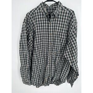 Eddie Bauer Men's Flannel‎ Shirt Long sleeve Size XL